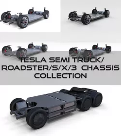 Tesla Chassis Pack(Semi Roadster Model S X 3)
