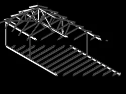 The frame porch