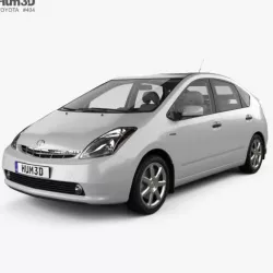 Toyota Prius with HQ interior and engine 2003