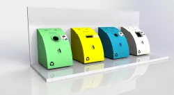 Trash sorting box