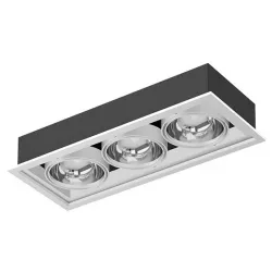 Triple Ceiling Light 3D Model