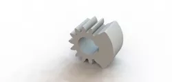 Unibinder Gear, Axle End Upper Middle Gear