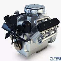 V6 Type Engine v 1