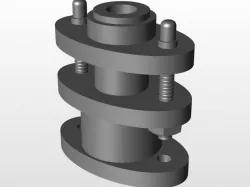 vertical stuffing box in creo 2.0