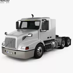 Volvo VNL WIA64T Day Cab Tractor Truck 2000