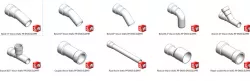 Wavin Wafix PP DN30 plastic fittings