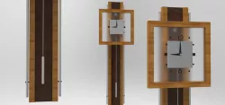Wooden Wall Clock
