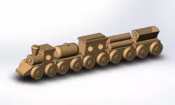 Паровоз / Wooden Train