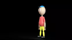 3D cartoon Boy