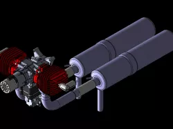 3W 106 model engine