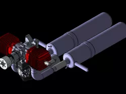 3W 157 model engine
