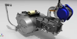 4 Stroke Single Cylinder Engine