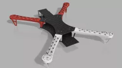 Alien 450 quadcopter frame