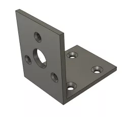 Aluminium bracket for motor