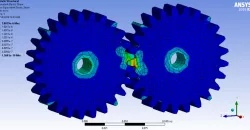 Ansys Gear contact analysis