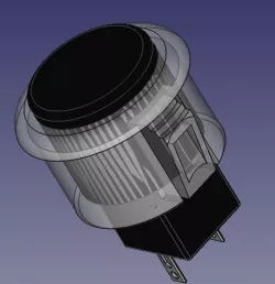 arcade button 24mm