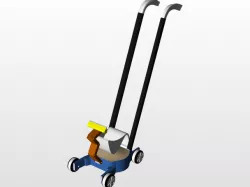 automatic pick and drop robot