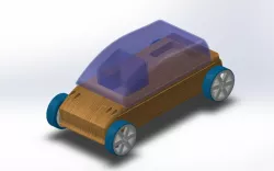Automoblox Blue Car