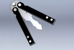 balisong key