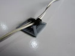Cable tie base