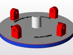 Cad Cam and followers mechanism