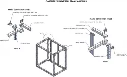 Casemaker frame components