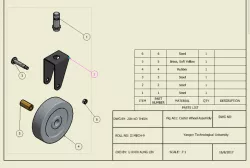 Caster Wheel Assembly