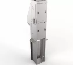 Coarse wastewater treatment grill