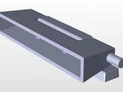 Cooling accessory hinge