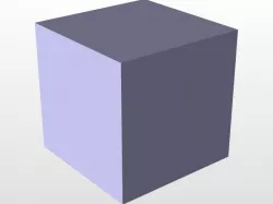cube 2cm x 2cm