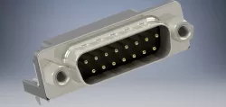 D-SUB 15 Right Angle Male Connector for PCB Mount