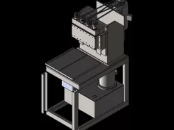 Double rotary table drilling Machine