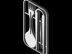 Eating Utensils Snap Cards (Altoids 8)