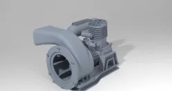 Engine Blower Assembly
