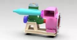 Engine Blower Assembly