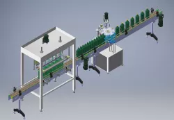 Filling and capping machine - Demo version