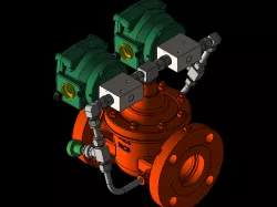 FMC Control Valve 210-2in-150-ANSI