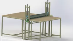 Foam Degasing Machine Roller Press