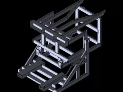 Fork lift weldments