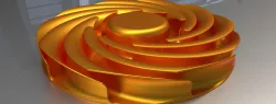 GPU blower style cooler impeller design