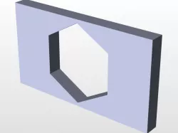 hexagonal nut