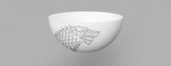 House Stark snack bowl