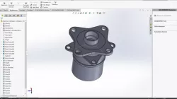 hub of a wheel