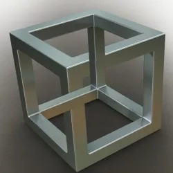 Impossible cube