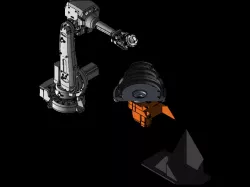 Inert gas chamber for metal additive manufacturing