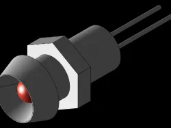 LED 3mm in Bezel