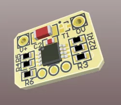LED fire simulation PCB