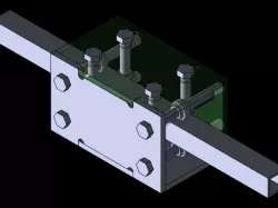 Linear bearing for square tube - V2 - updated