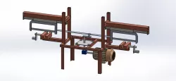 Motorized Double Hacksaw