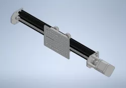 Nema 17 V Slot Lead Screw Driven Actuator (2040 Al & Horizontal Gantry)